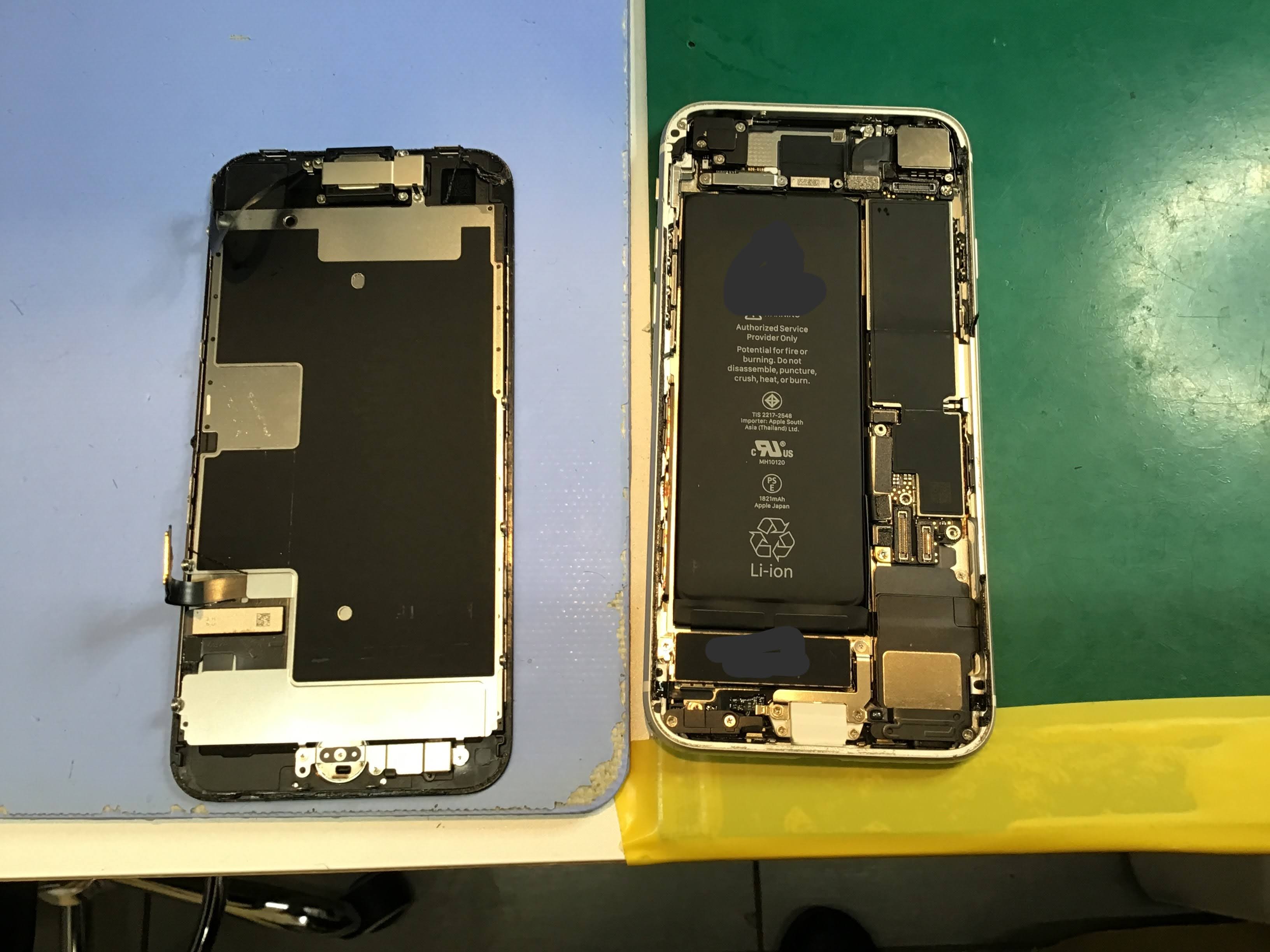 バッテリー交換は、データそのまま・即日修理のスマホ修理工房京王聖蹟桜ヶ丘ショッピングセンターB館店へ！